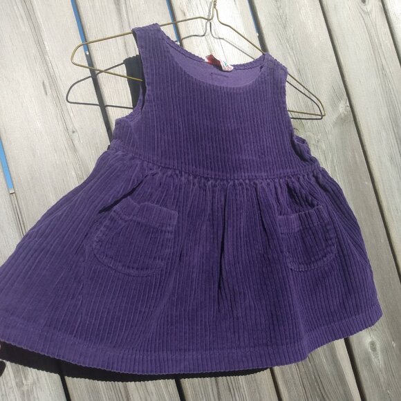 Vintage Baby Corduroy Dress PLEASE MUM Sleeveless Jumper - Picture 6 of 13